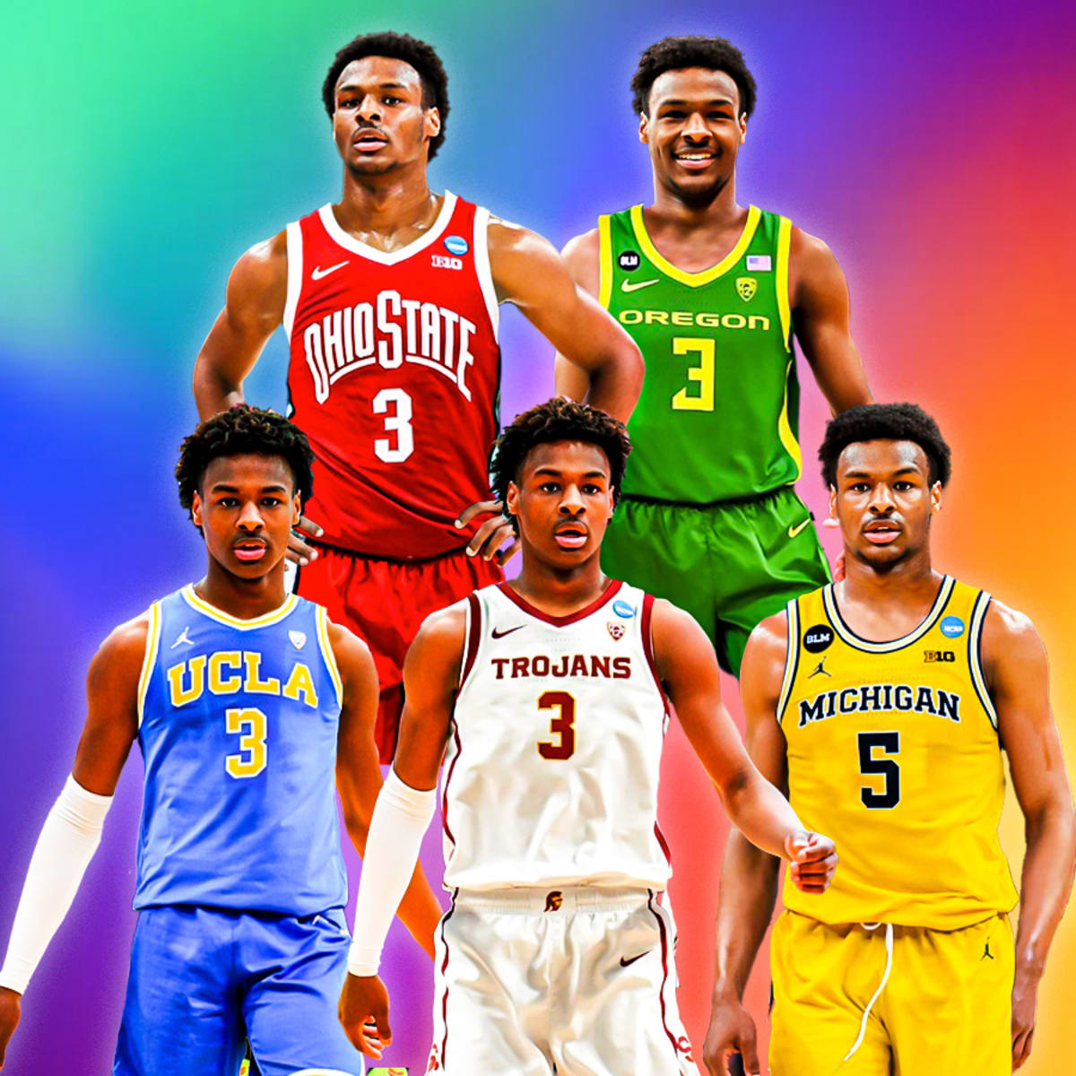 Bronny james college sale