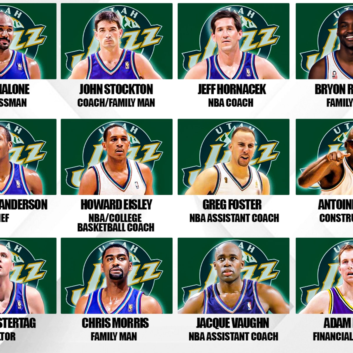 Utah jazz 2008 roster hot sale