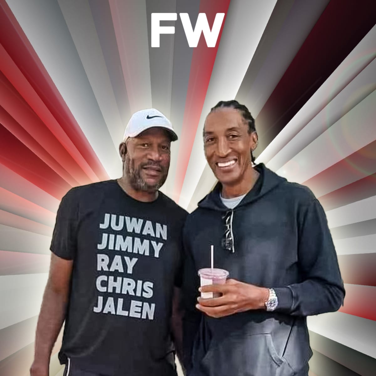 NBA Fans React To Scottie Pippen And Ron Harper Being Spotted