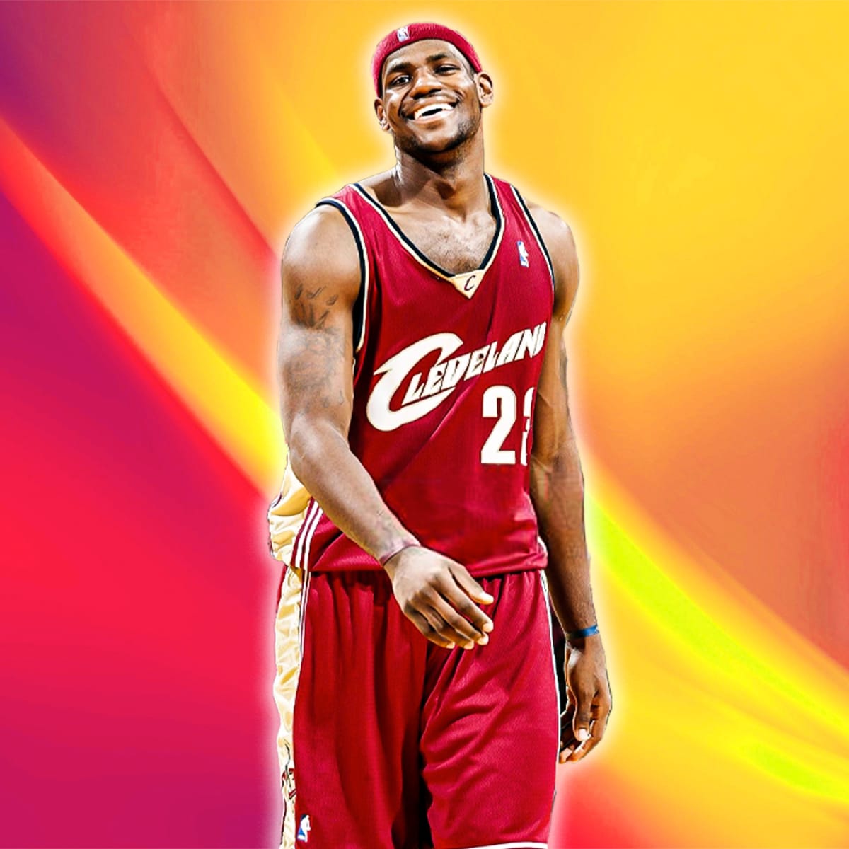 Rookie LeBron James Claimed That There Was No Pressure On Him To Succeed I m Doing Something That I Love To Do And That s Playing The Game Of Basketball. Fadeaway World