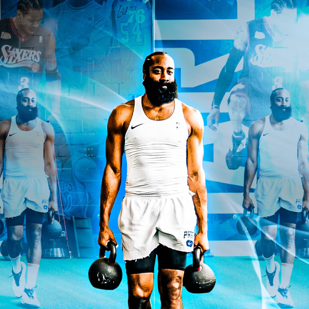 James top harden singlet