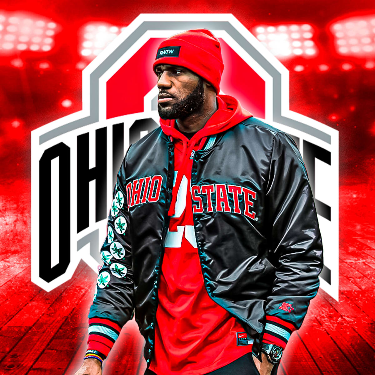 Black ohio state starter jacket hot sale