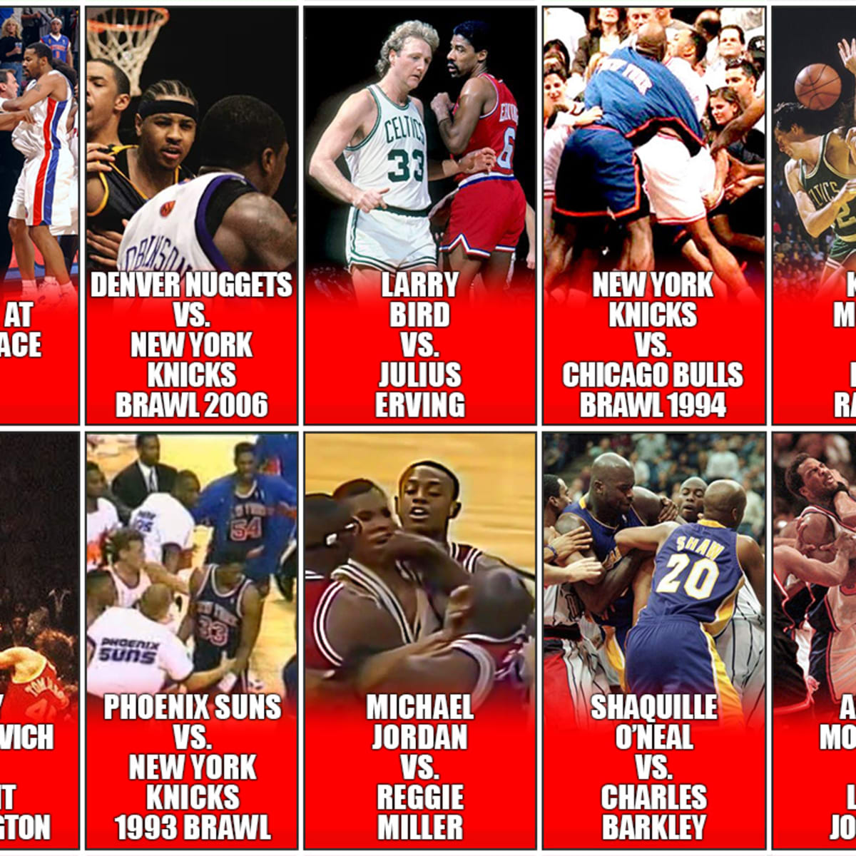 The 10 Biggest Fights In NBA History Fadeaway World