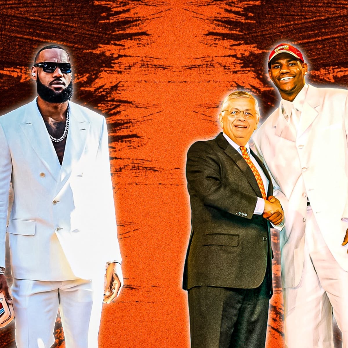 LeBron James Pays Tribute To His Draft Night Outfit Ahead Of