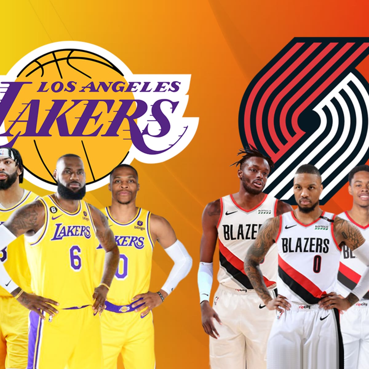 Lakers and deals blazers