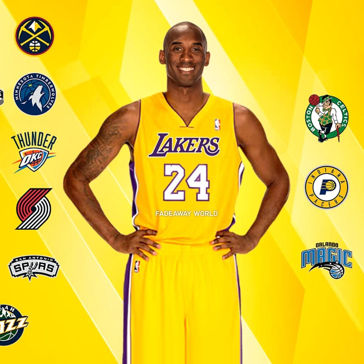 Kobe Bryant s Playoff Record Against Every NBA Team Fadeaway World