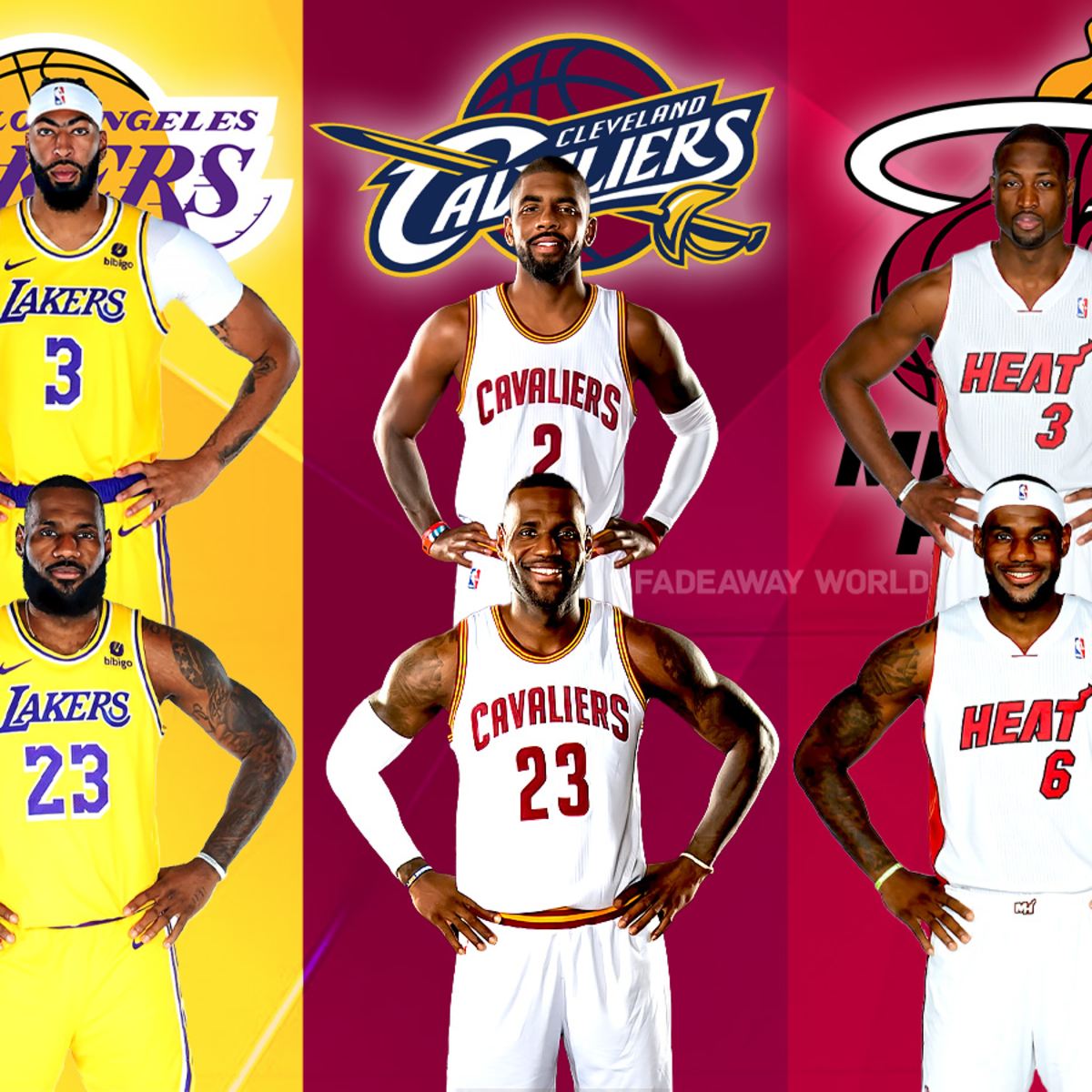 Kendrick Perkins Picks Anthony Davis And Kyrie Irving Over Dwyane Wade As LeBron James Best Teammates Fadeaway World