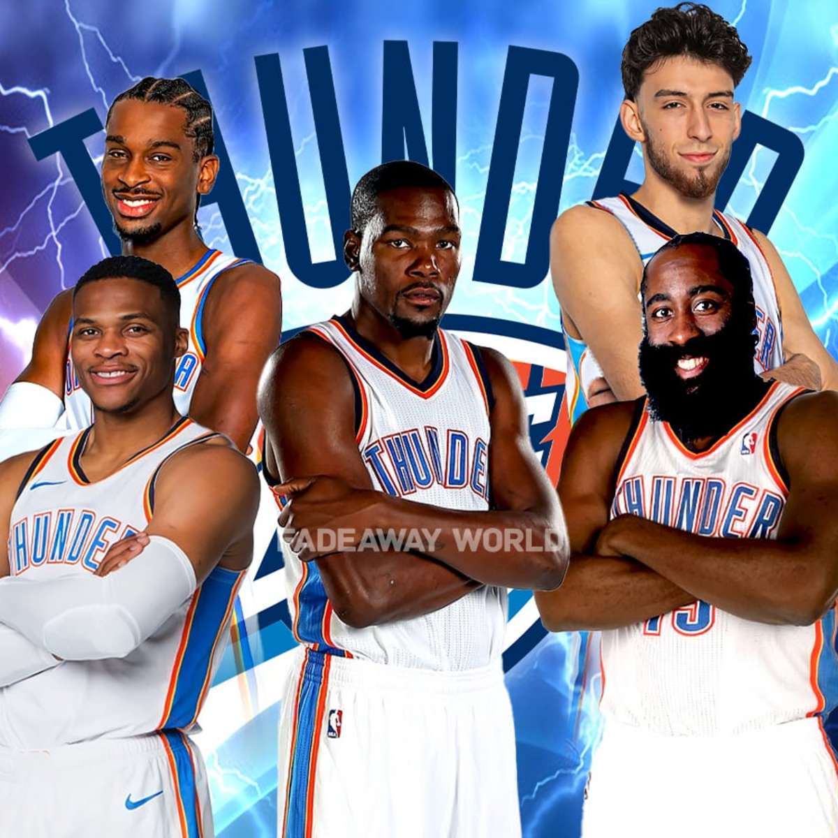 Kd james harden russell westbrook sales