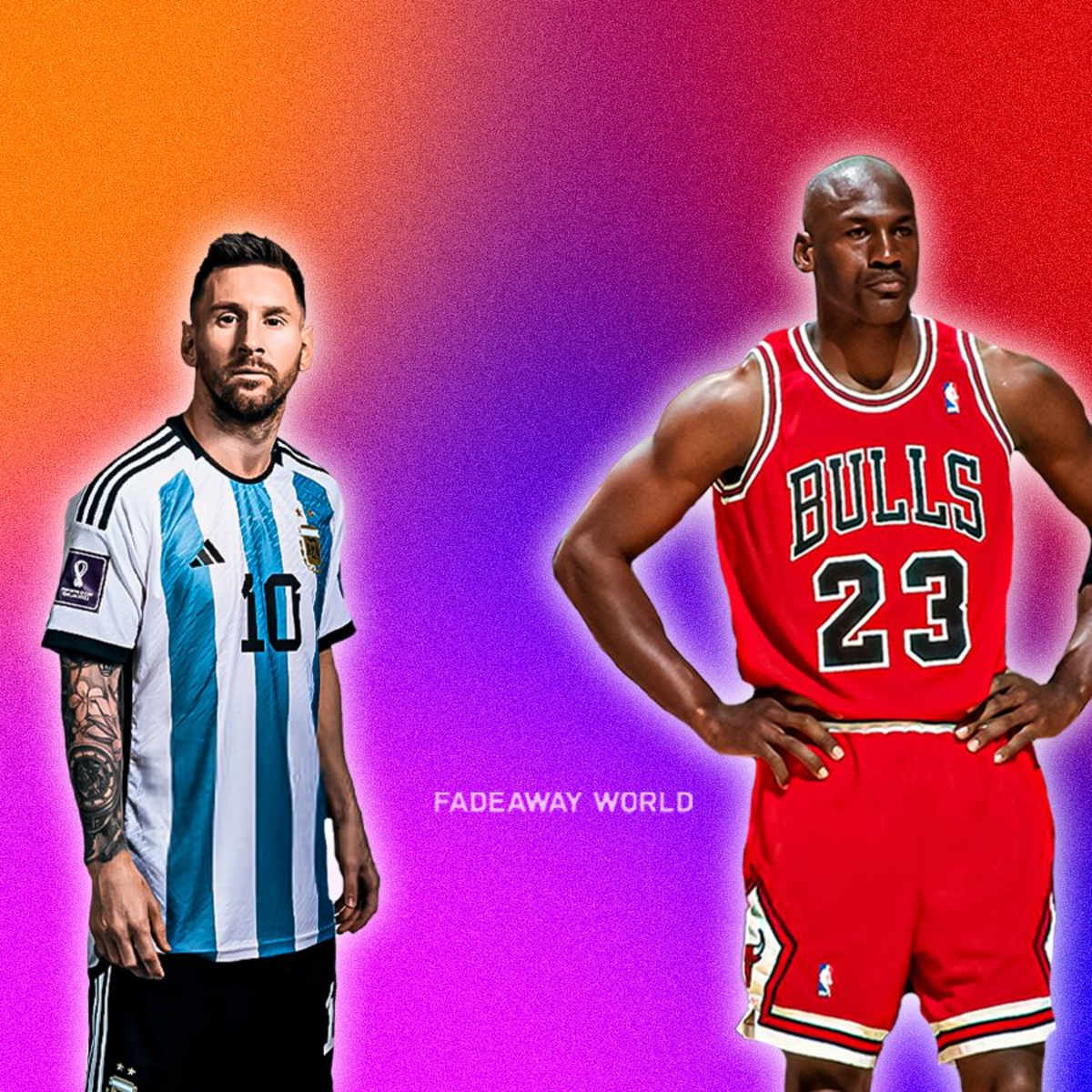 Michael jordan messi clearance