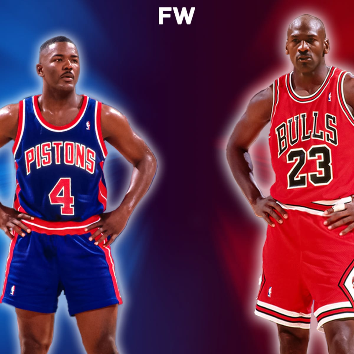 Joe dumars michael jordan outlet