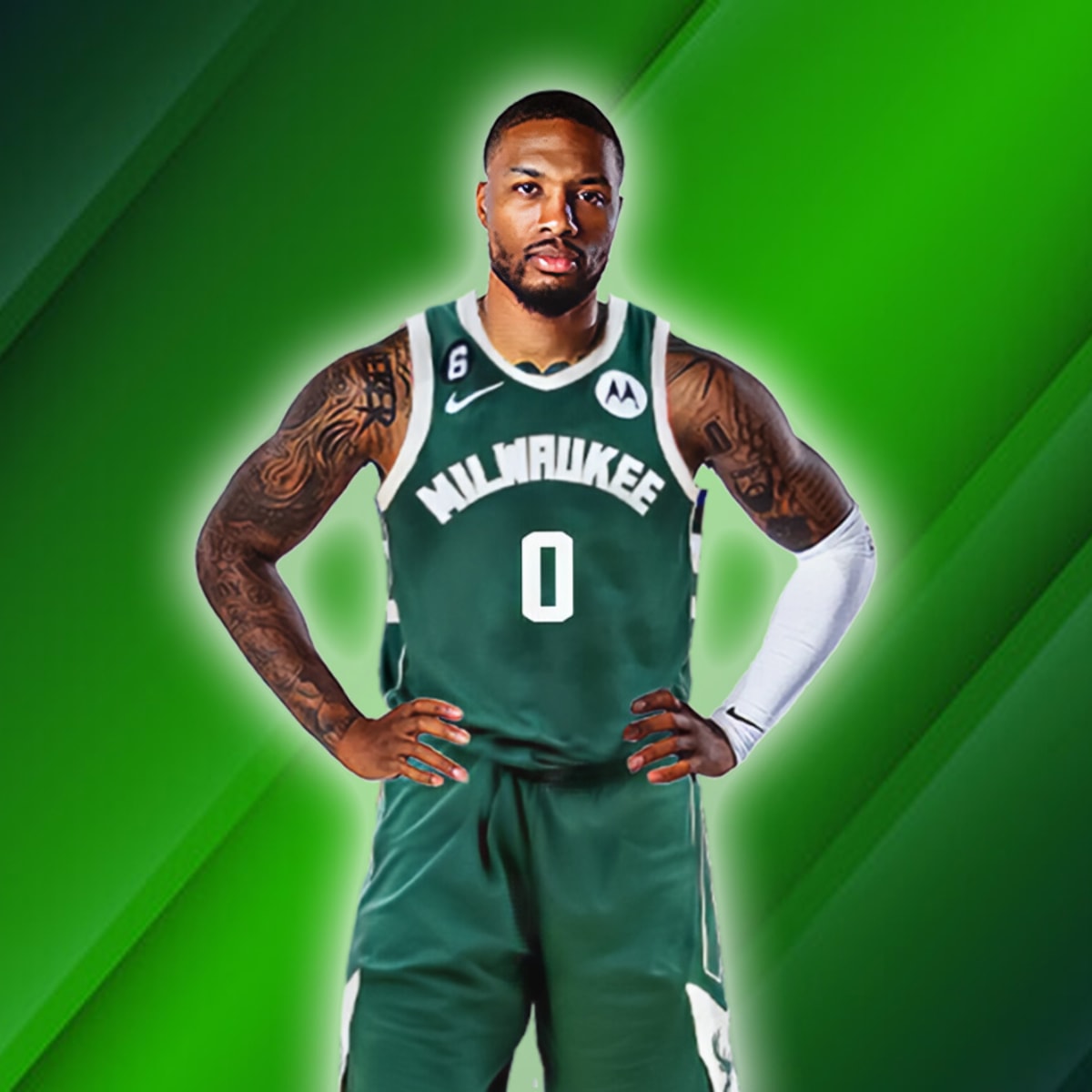 Damian sales lillard green