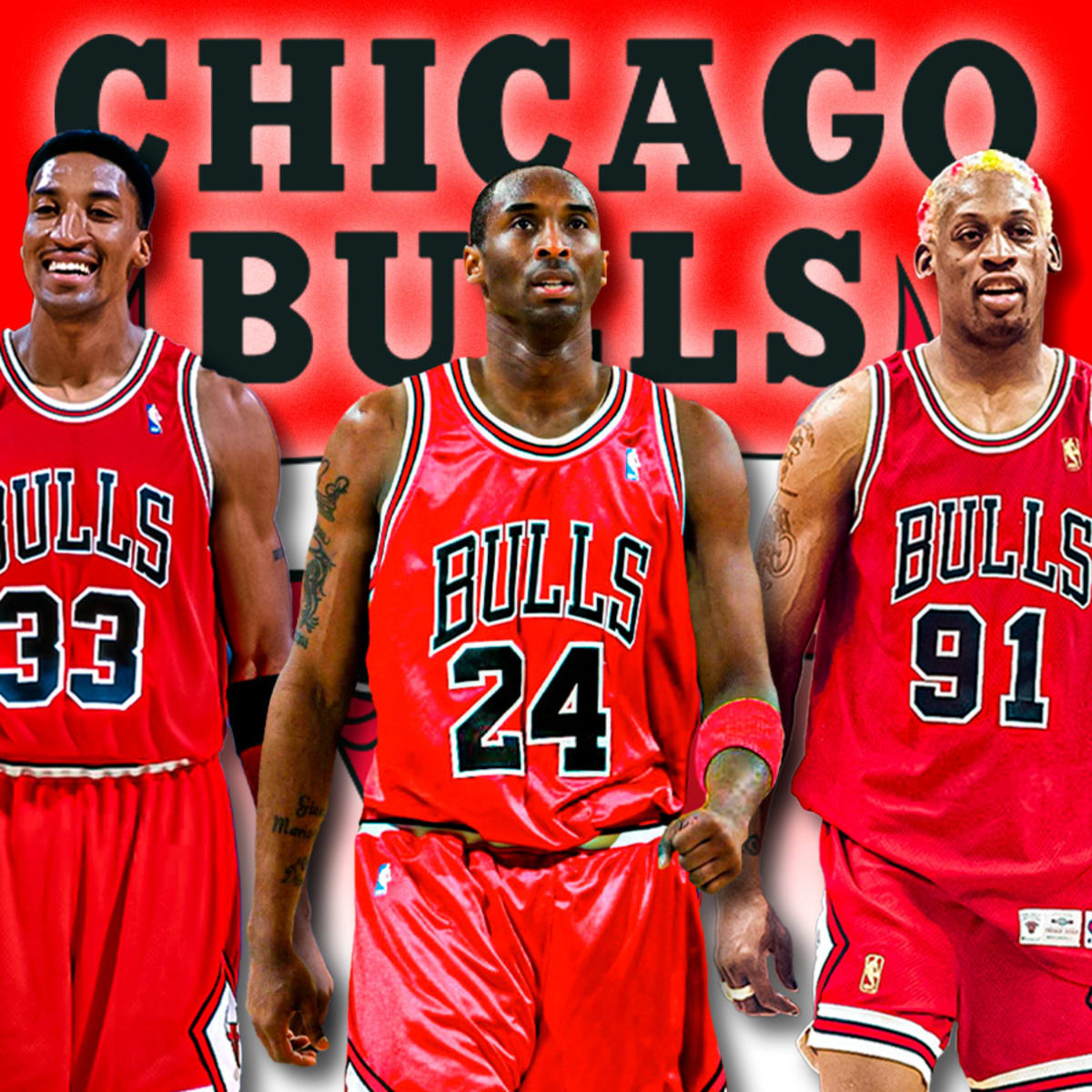 Kobe bryant hot sale bulls jersey