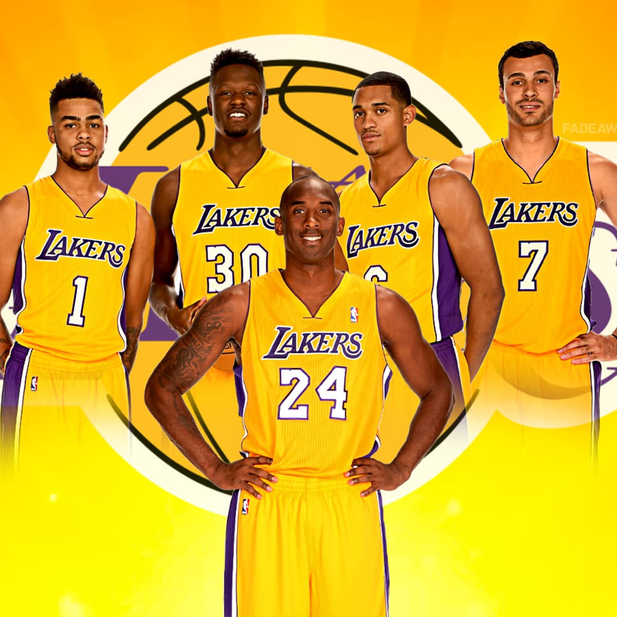 Kobe lakers team sales