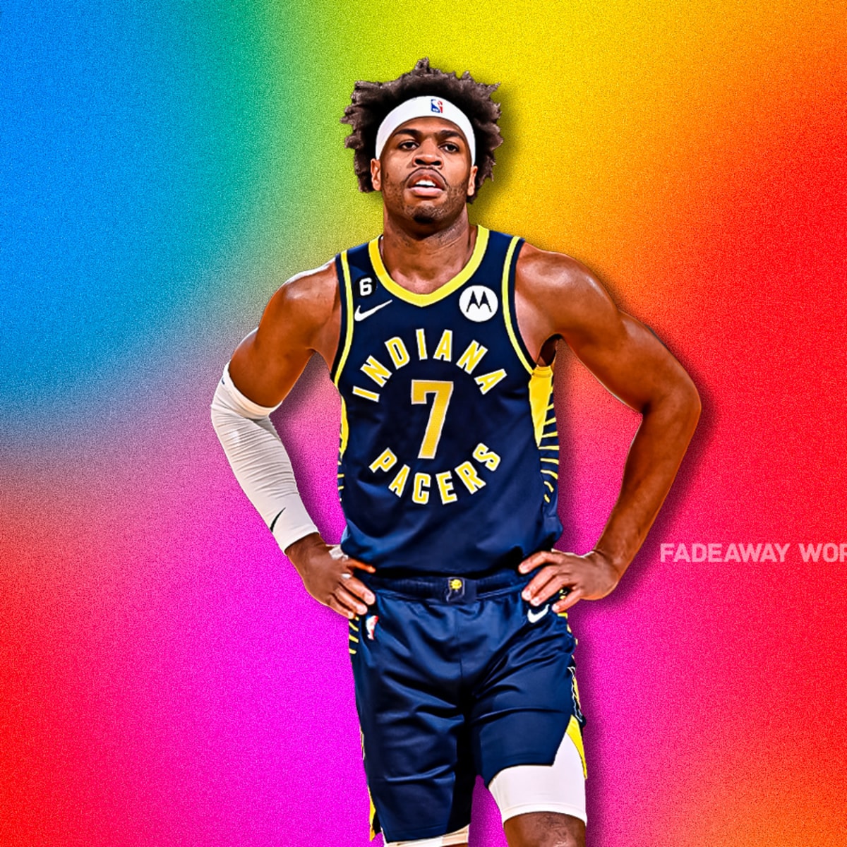 Pacers away shop jersey