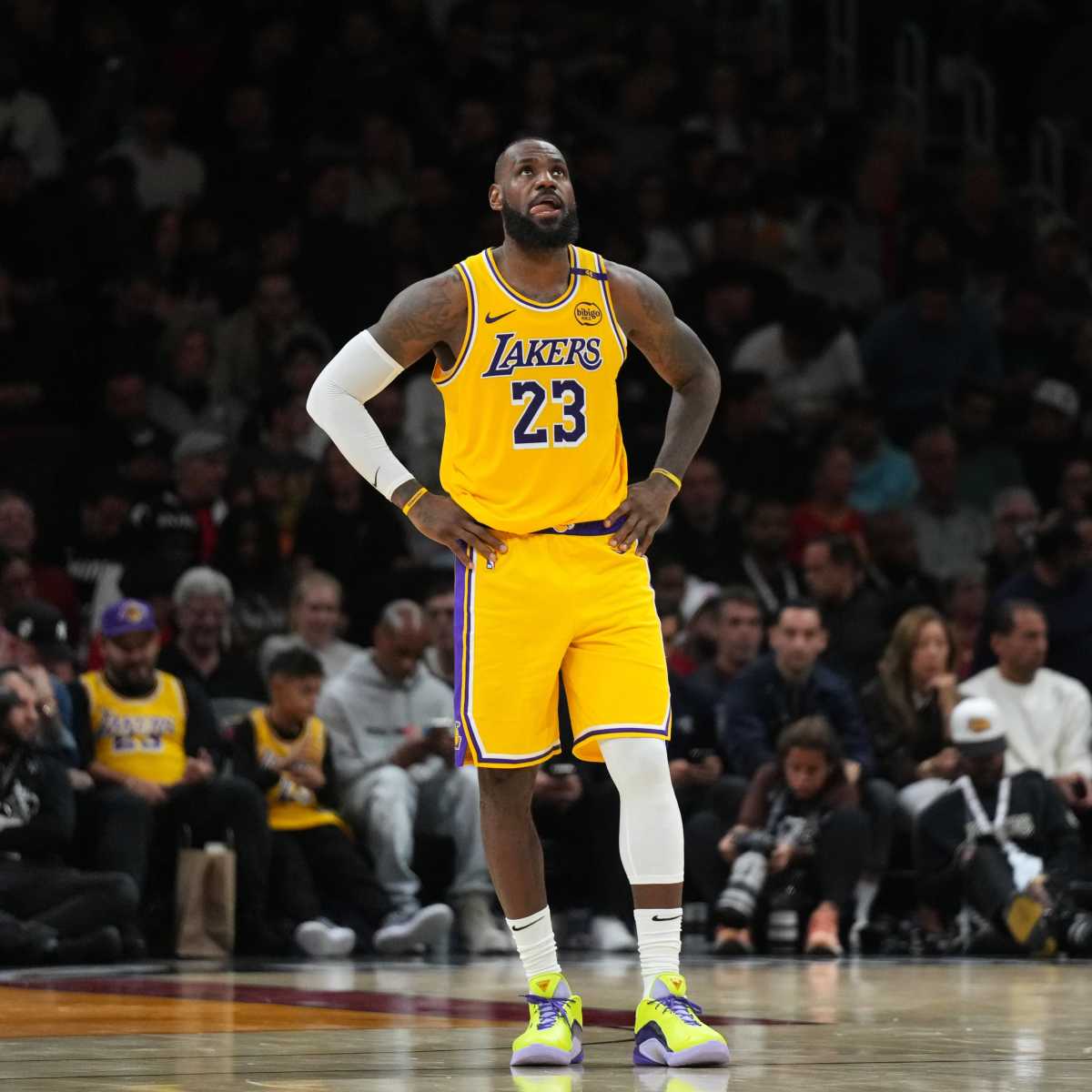 Lebron james left foot discount