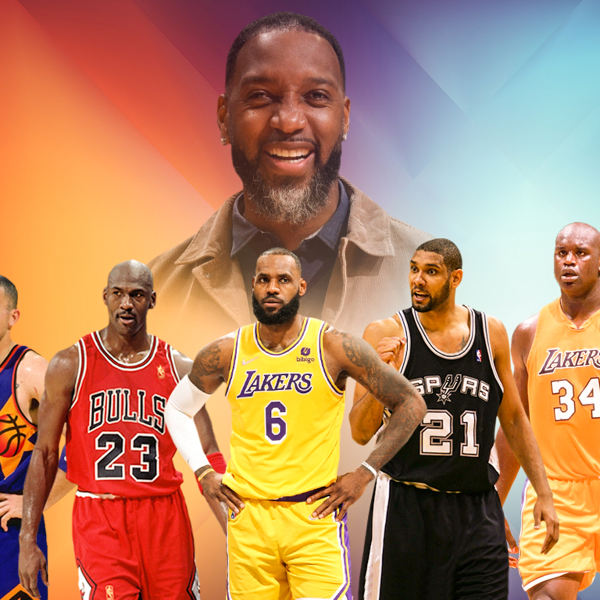 Tracy McGrady Names His All-Time NBA Starting Five: 