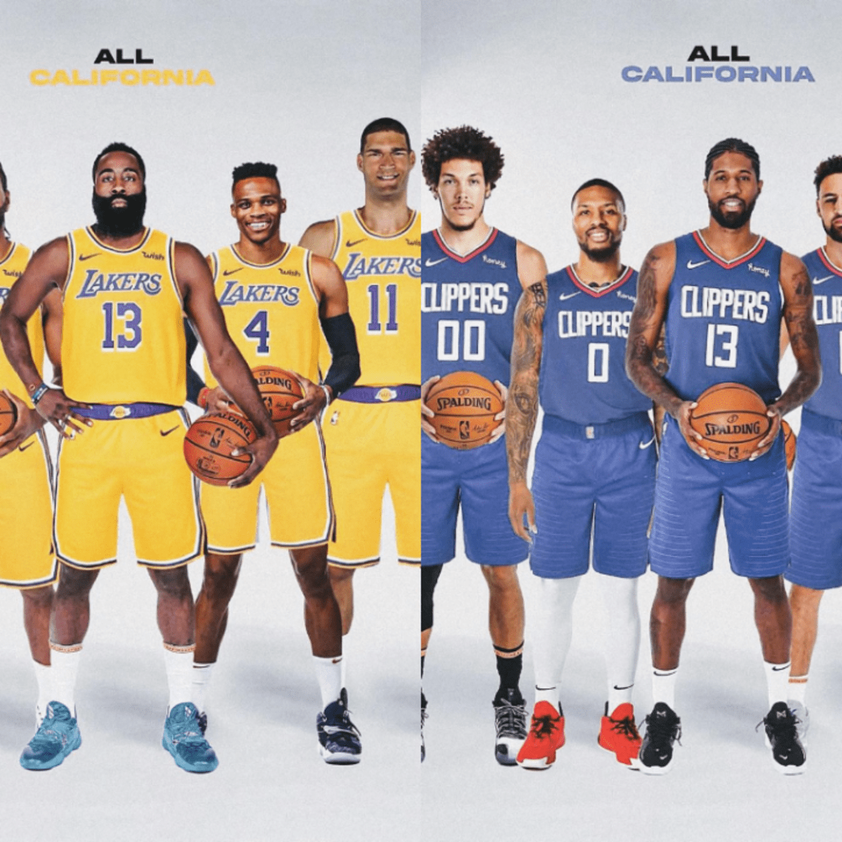 The Two All California Teams That Would Dominate The NBA