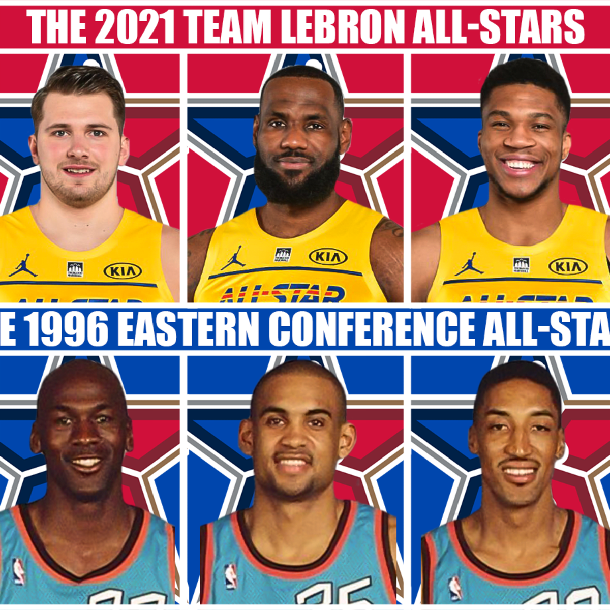 Who is on team lebron all star hot sale