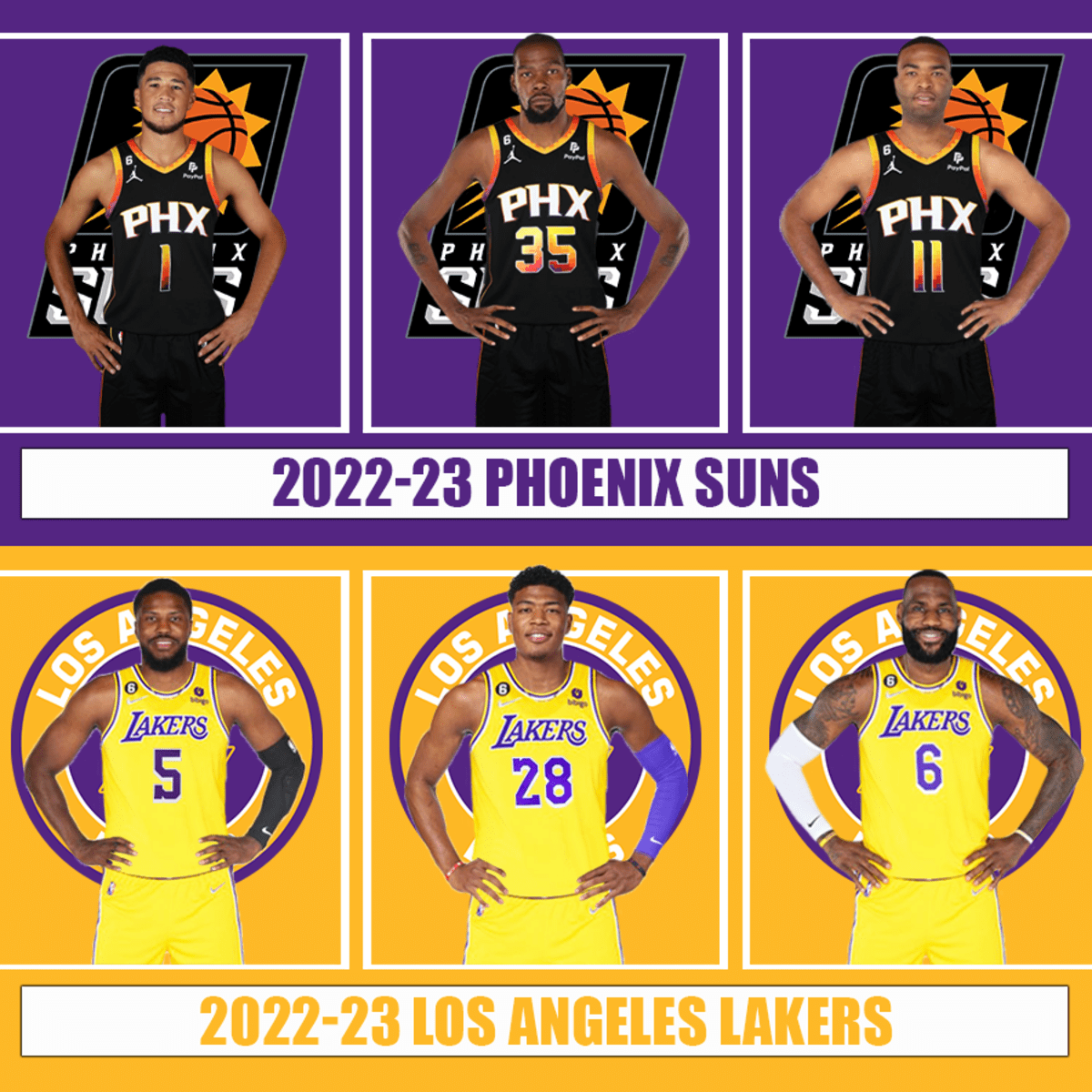 2022-23 Phoenix Suns vs. 2022-23 Los Angeles Lakers Full
