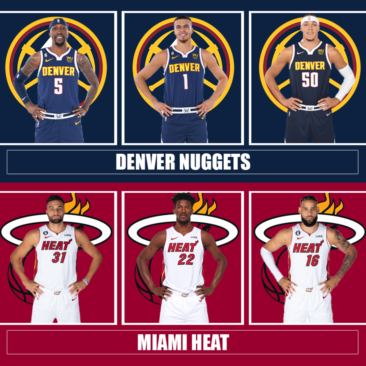 Miami Heat Vs Denver Nuggets History