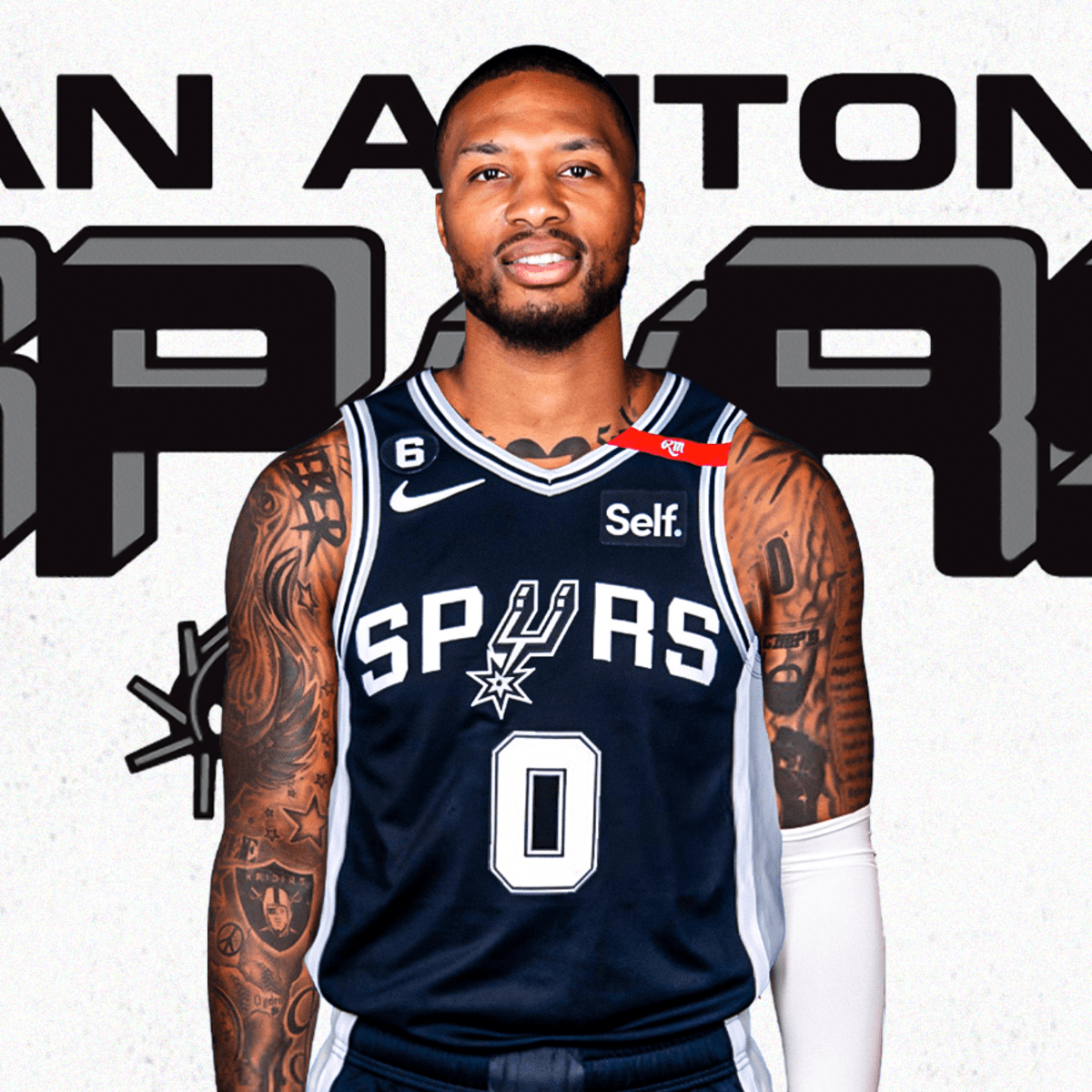 Damian lillard spurs clearance