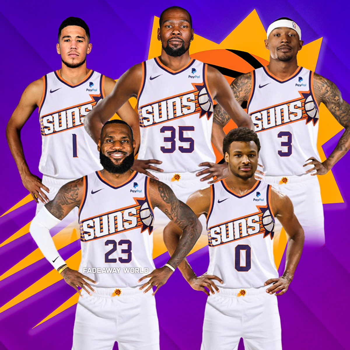 Lebron suns hotsell