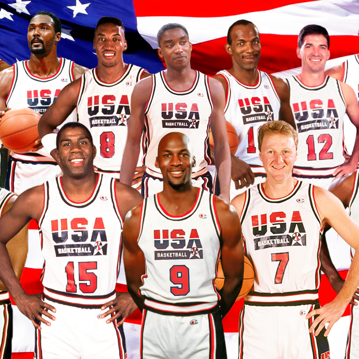 Usa dream team roster 1992 top