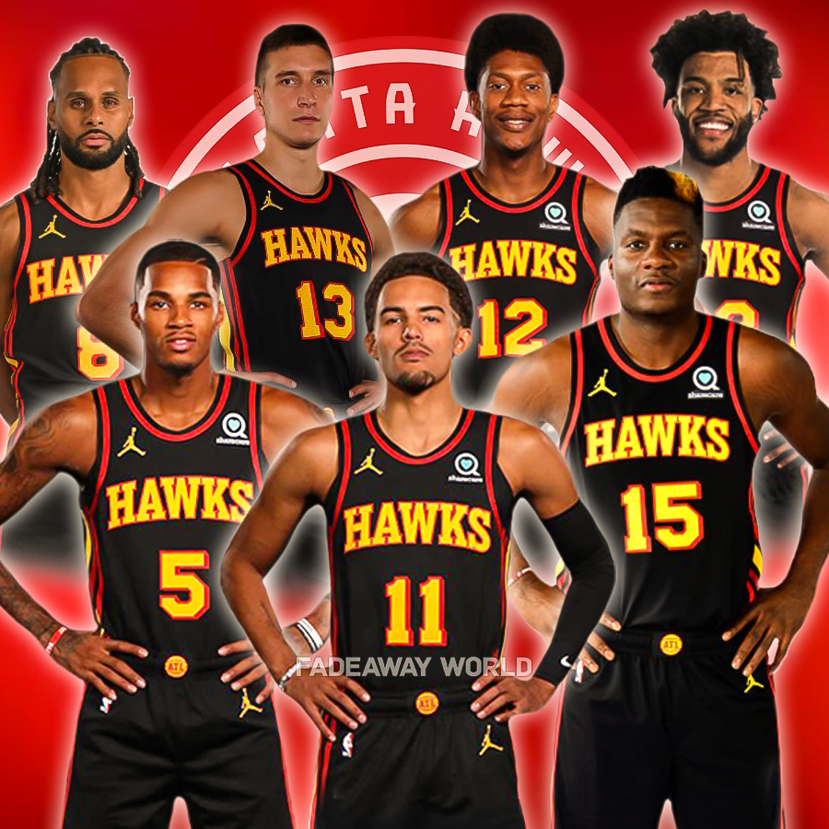 Atlanta hawks basketball roster discount