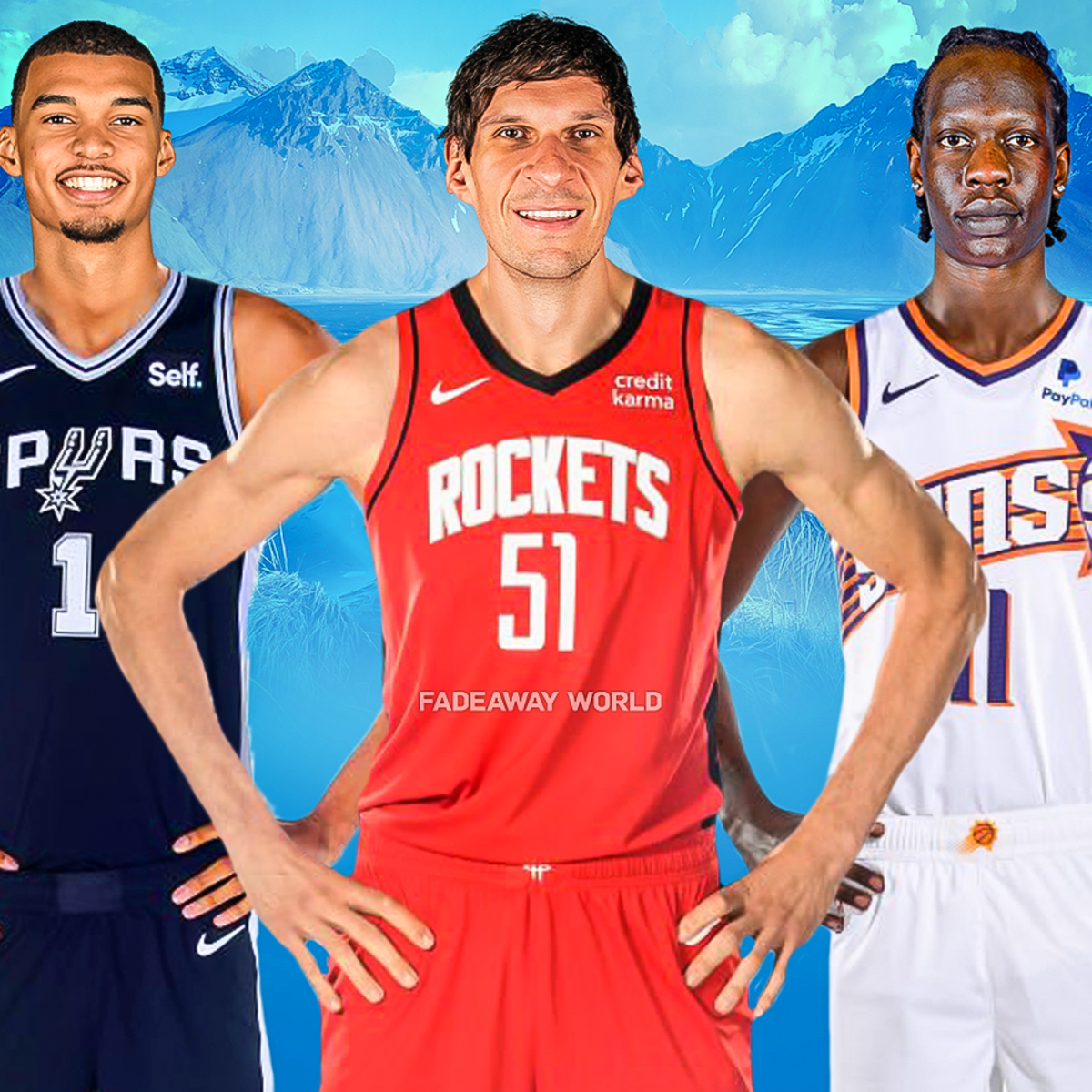 World's tallest athletes discount