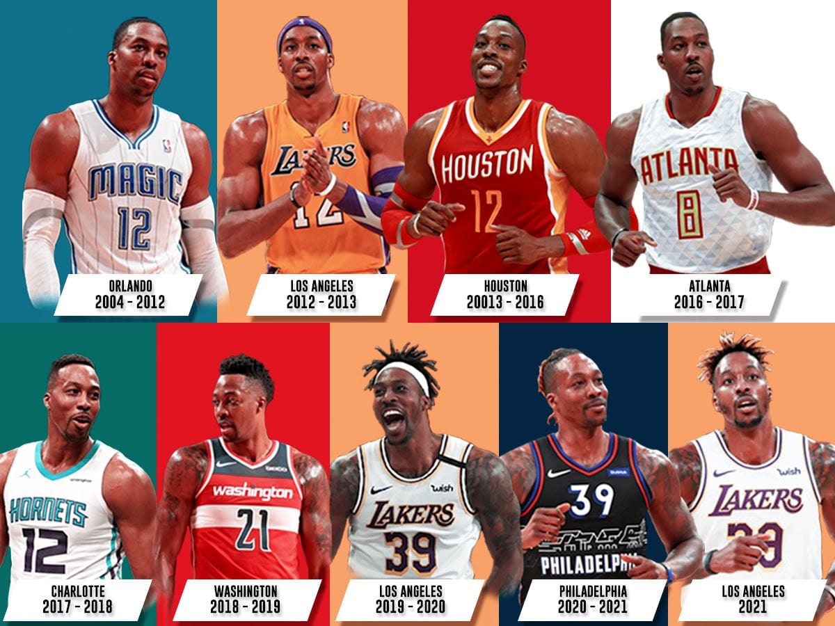 Breaking Down Dwight Howard's Career: 9 Teams, 1 NBA Championship, 3-Time  Defensive Player Of The Year - Fadeaway World