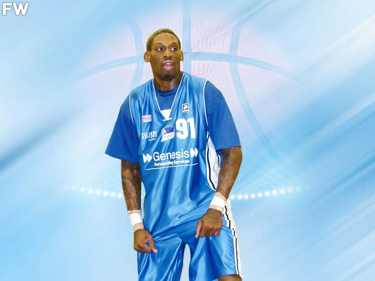Dennis Rodman Had 23 Rebounds In The British Basketball League At 46 Years  Old - Fadeaway World
