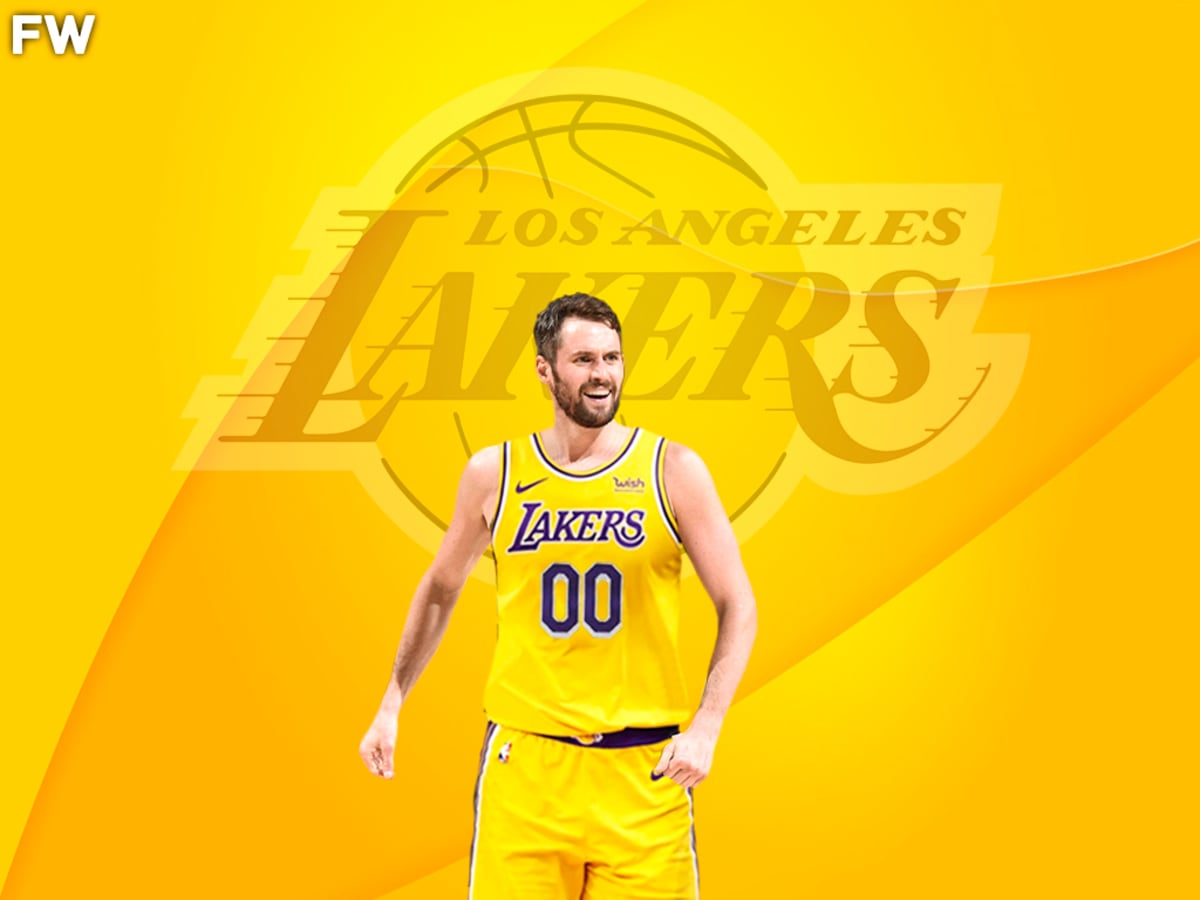 Basketball Forever on X: Kevin Love in a Lakers jersey   / X