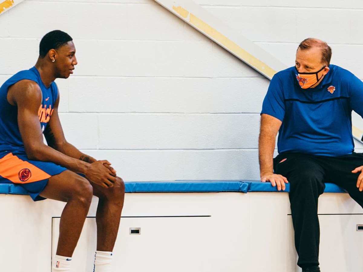 Knicks' Tom Thibodeau takes apparent shot at RJ Barrett over slump