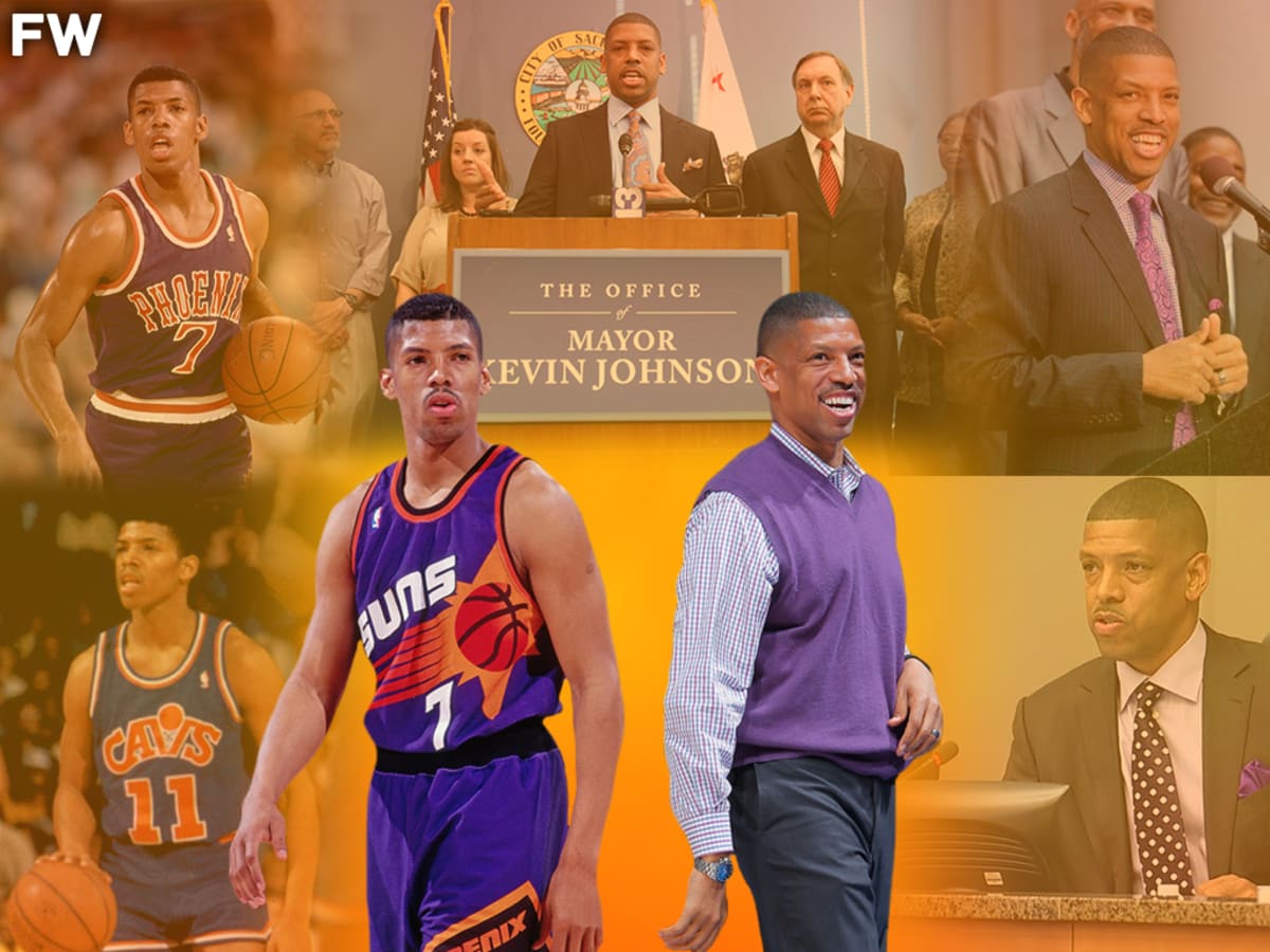 SI Photo Blog — Suns guard Kevin Johnson battles with Michael