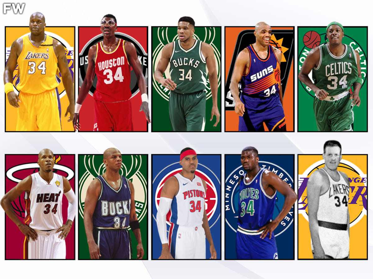 theScore on X: Best NBA players to wear every jersey number No. 6 is  one heck of a debate!   / X