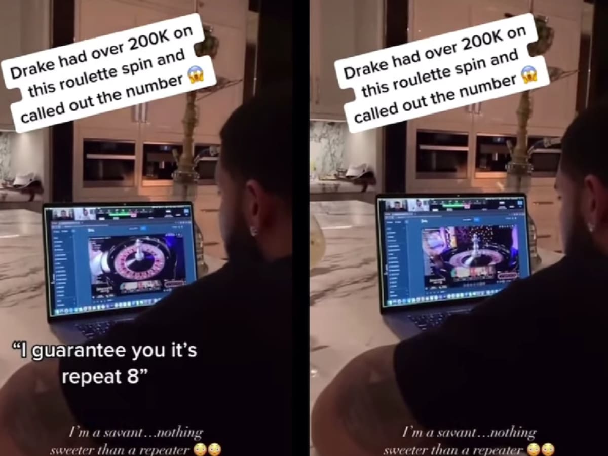 Drake Bet Over $200k On One Roulette Spin And Guessed The Number That Hit:  “Nothing Sweeter Than A Repeater” - Fadeaway World