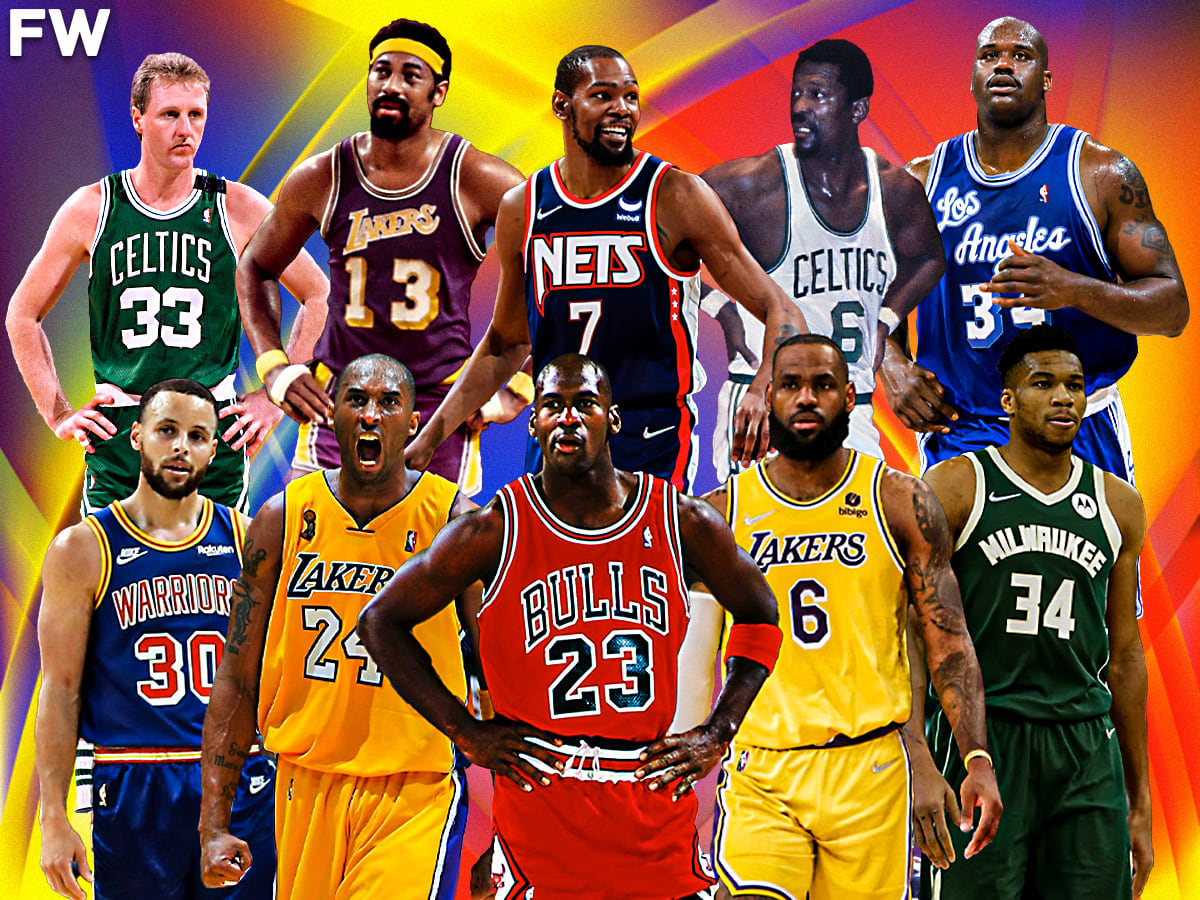 NBA Top 75 Greatest Players Of All Time Canvas - REVER LAVIE