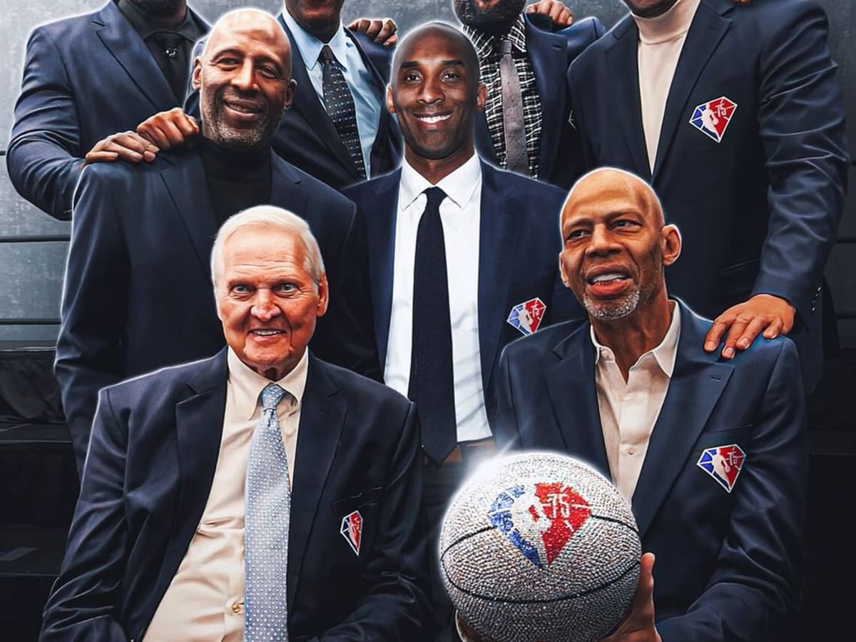 NBA Fan Photoshopped Kobe Bryant Into The Lakers' NBA 75 Players