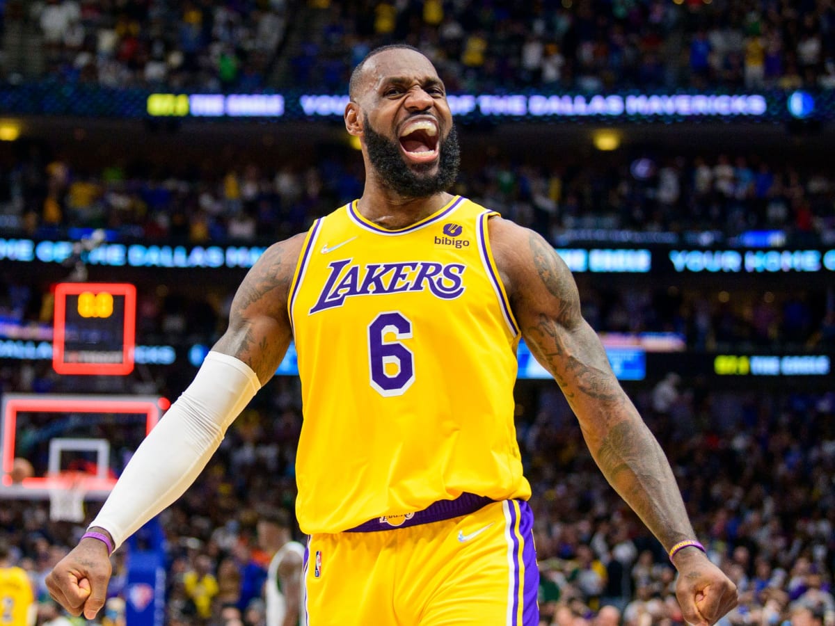 lebron james purple and gold