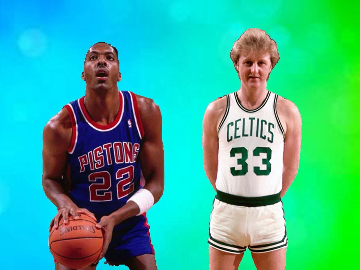 John Salley recalls how good Larry Bird was: “Larry Bird is a Black guy  that bleaches his skin”