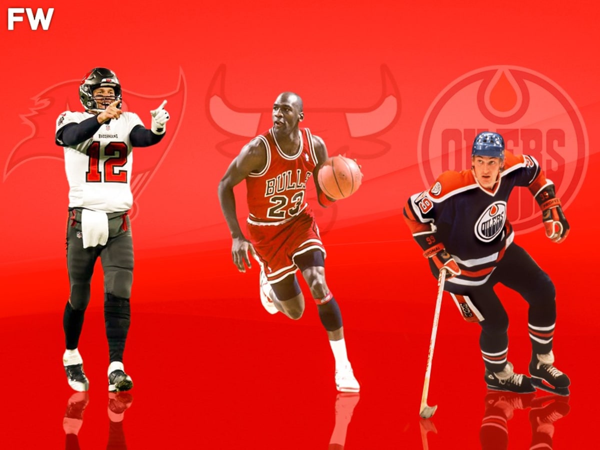Deviate static eel Greatest American Team Sport Athletes Of All Time: Tom Brady, Michael Jordan,  Wayne Gretzky - Fadeaway World