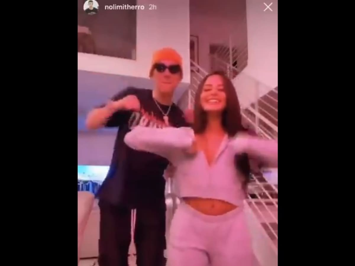 Tyler Herro Enjoying Dancing With Katya Elise Henry Fadeaway World