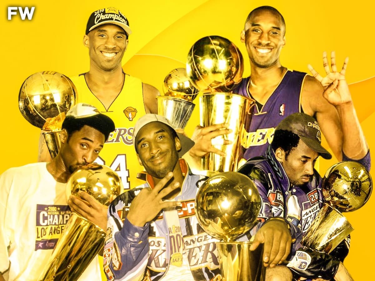 Every Lakers Jersey Kobe Bryant Wore Throughout His Career - Fadeaway World