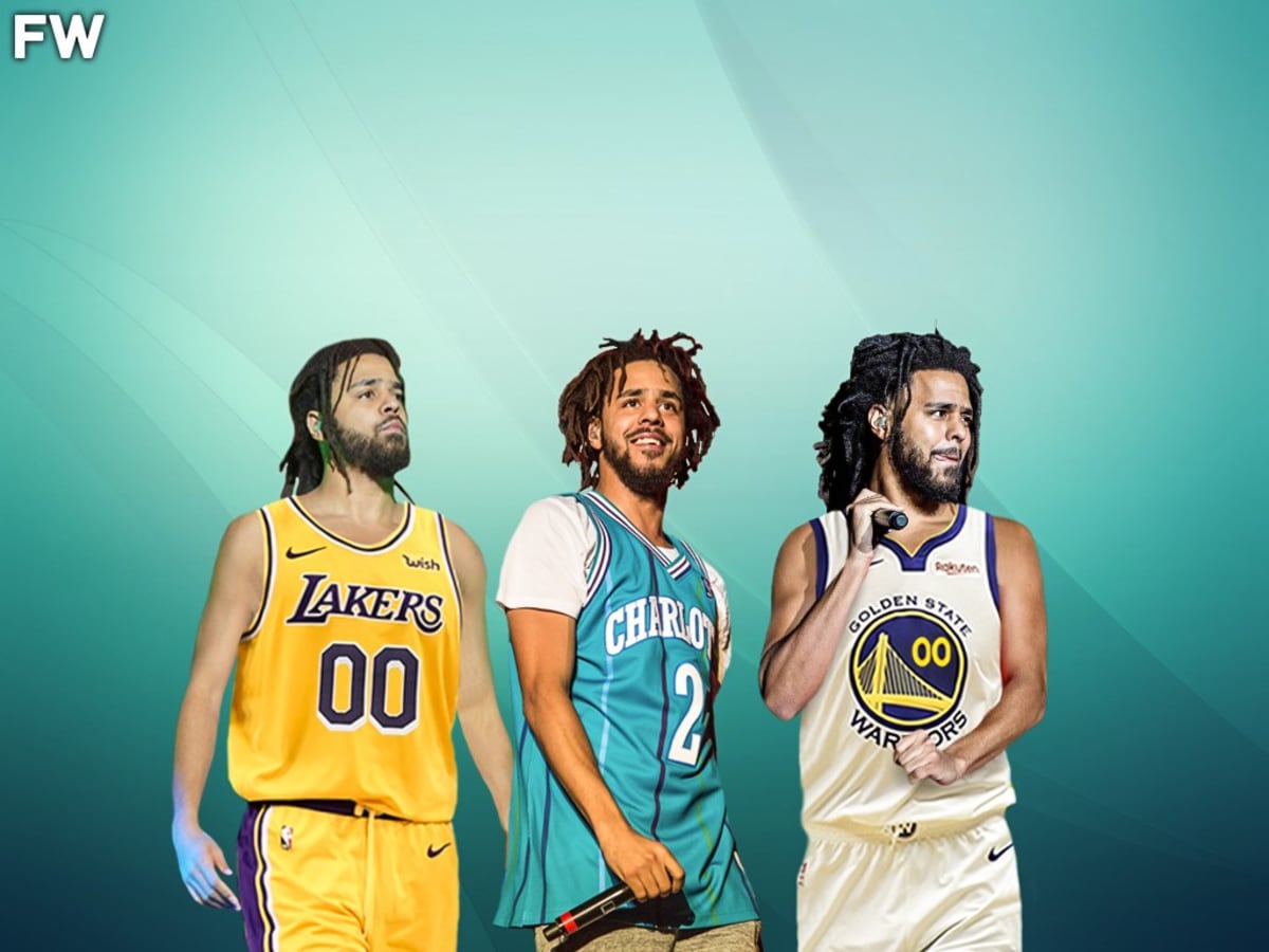 Tyrell J Cole - J. Cole with his personal Hornets jersey🥶