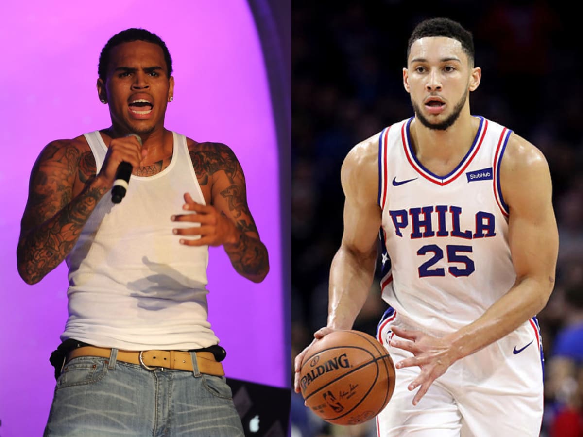 Chris Brown Attacks Fan On Instagram After Being Compared To Ben Simmons Fadeaway World