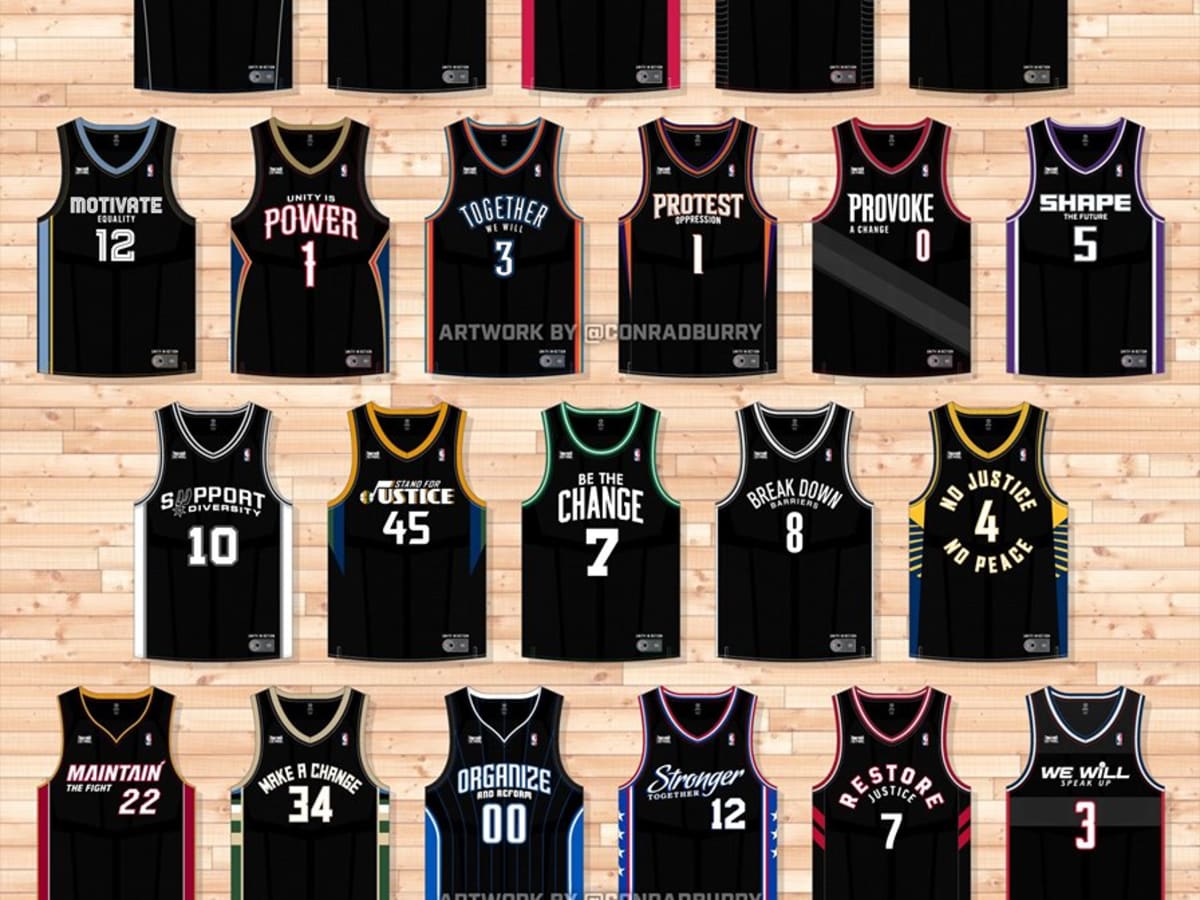 The 22 Amazing Jerseys Concepts For The NBA's Together For Change