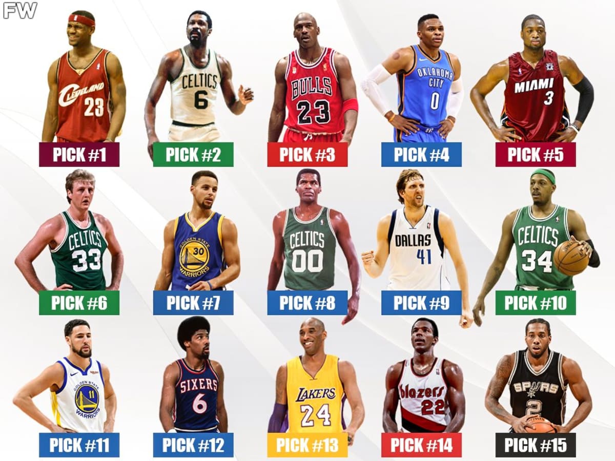 NBA draft: The best players ever at each position