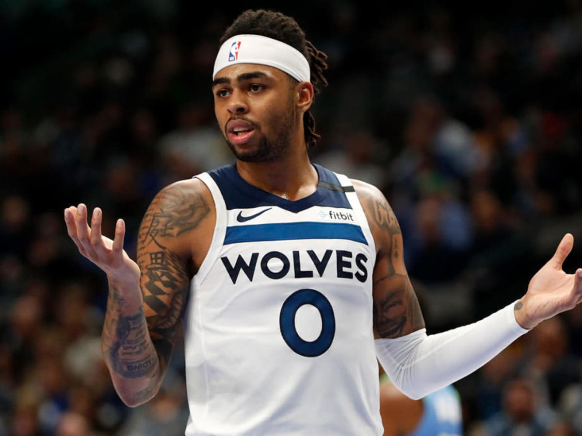 Patrick Beverley Lauds D Angelo Russell The Same Skillset As The James Harden Types The Kyrie Irving Types A Player That Is God Gifted Skill Wise Fadeaway World