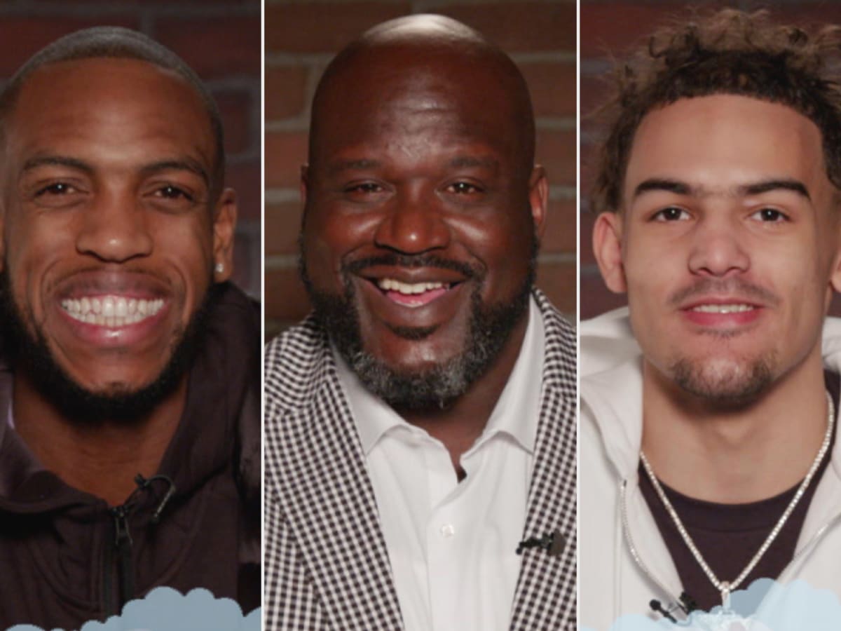 Khris Middleton Shaquille O Neal And Trae Young Feature On Nba Mean Tweets 2021 Fadeaway World
