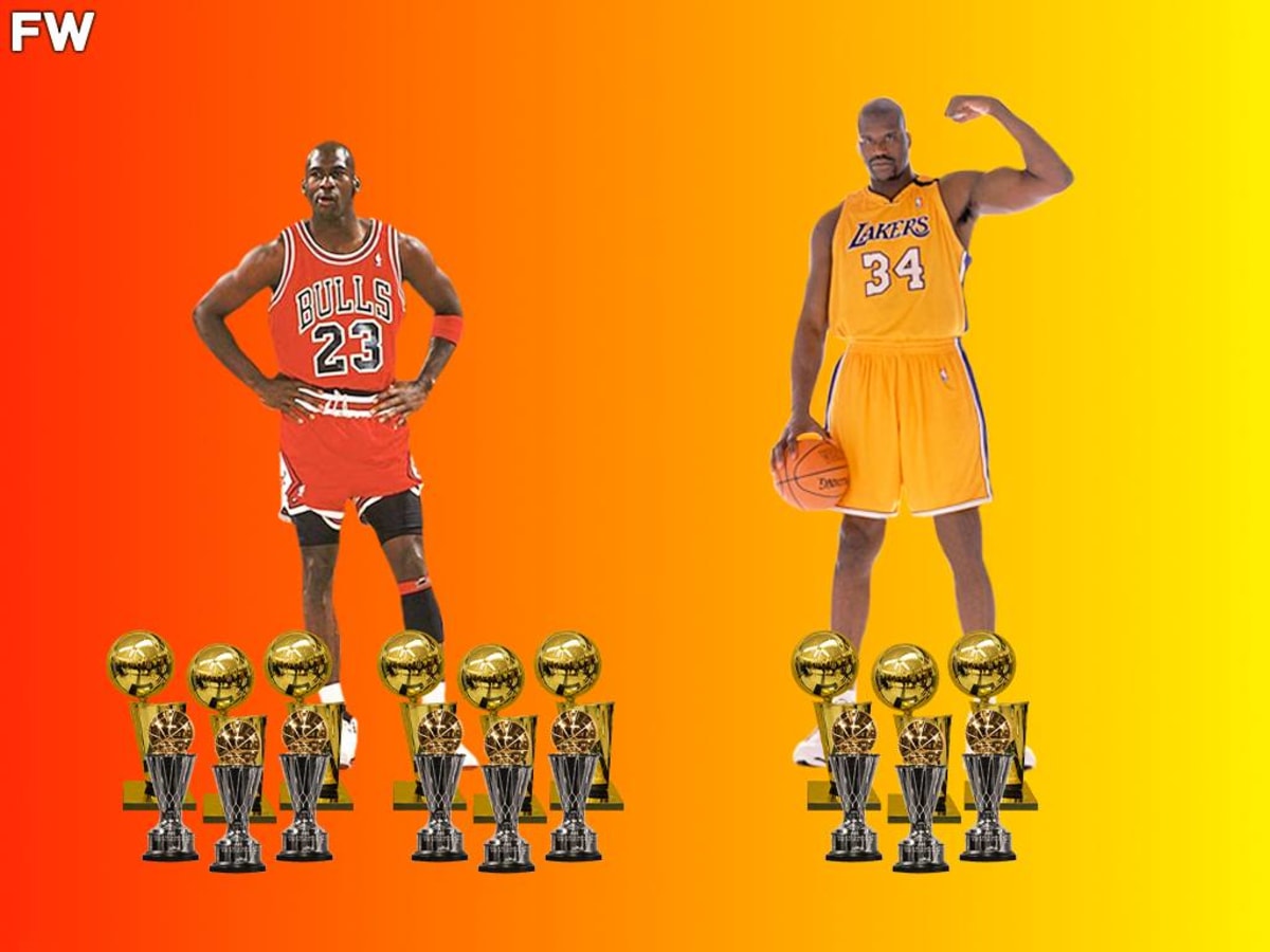 oppervlakkig Attent Zeeslak Michael Jordan And Shaquille O'Neal Are The Only Players Who Have 3  Championships And 3 Finals MVPs In A Row - Fadeaway World